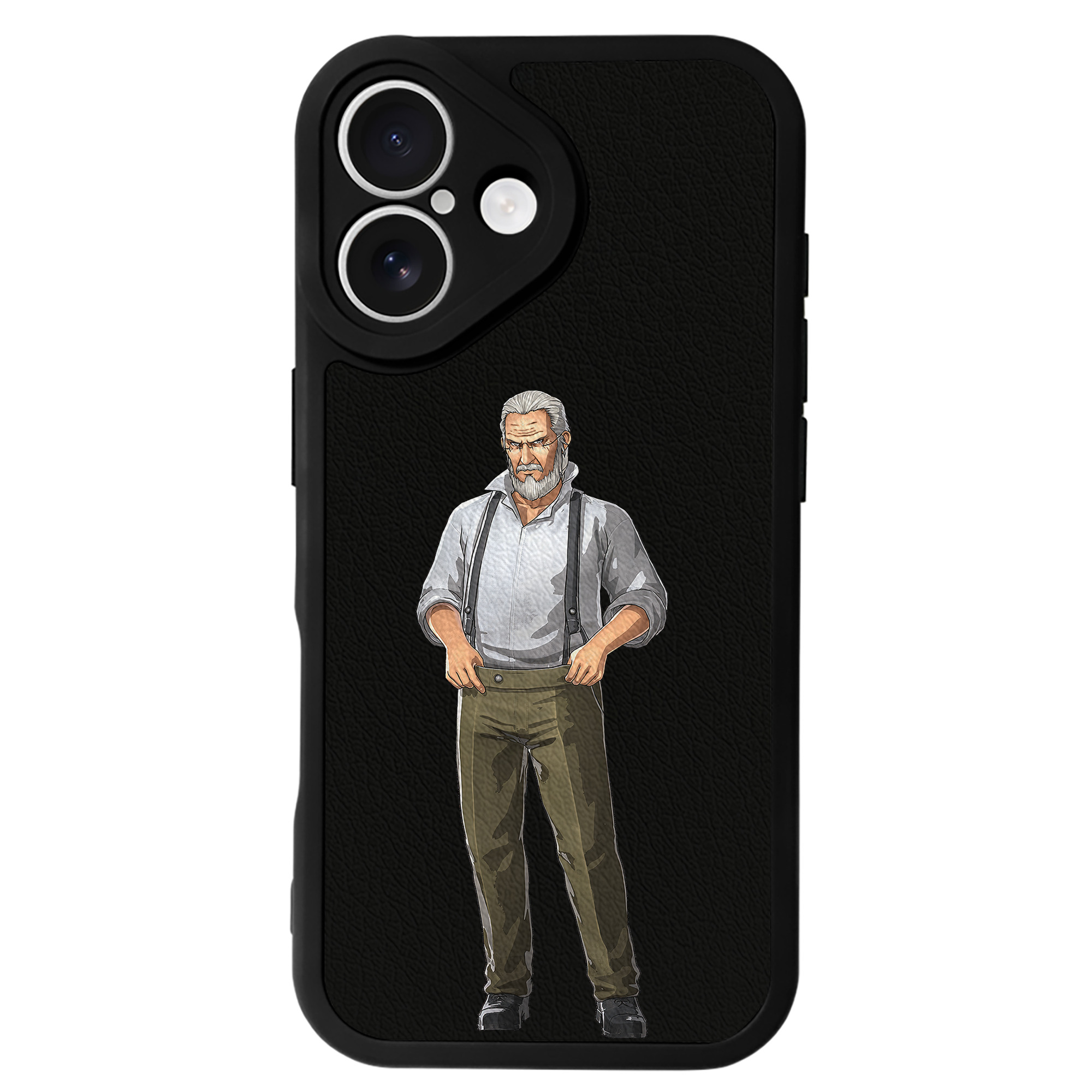 （画像用） 進撃の巨人 Attack on Titan 【iPhone 16シリーズ対応】シリコンスマホケース（レザー調） 材質：シリコン